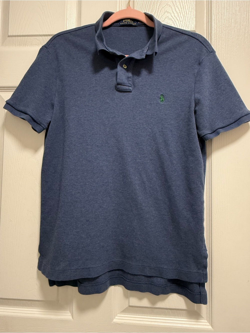 Polo by Ralph Lauren boy’s Navy Short-Sleeve Polo Shirt MED